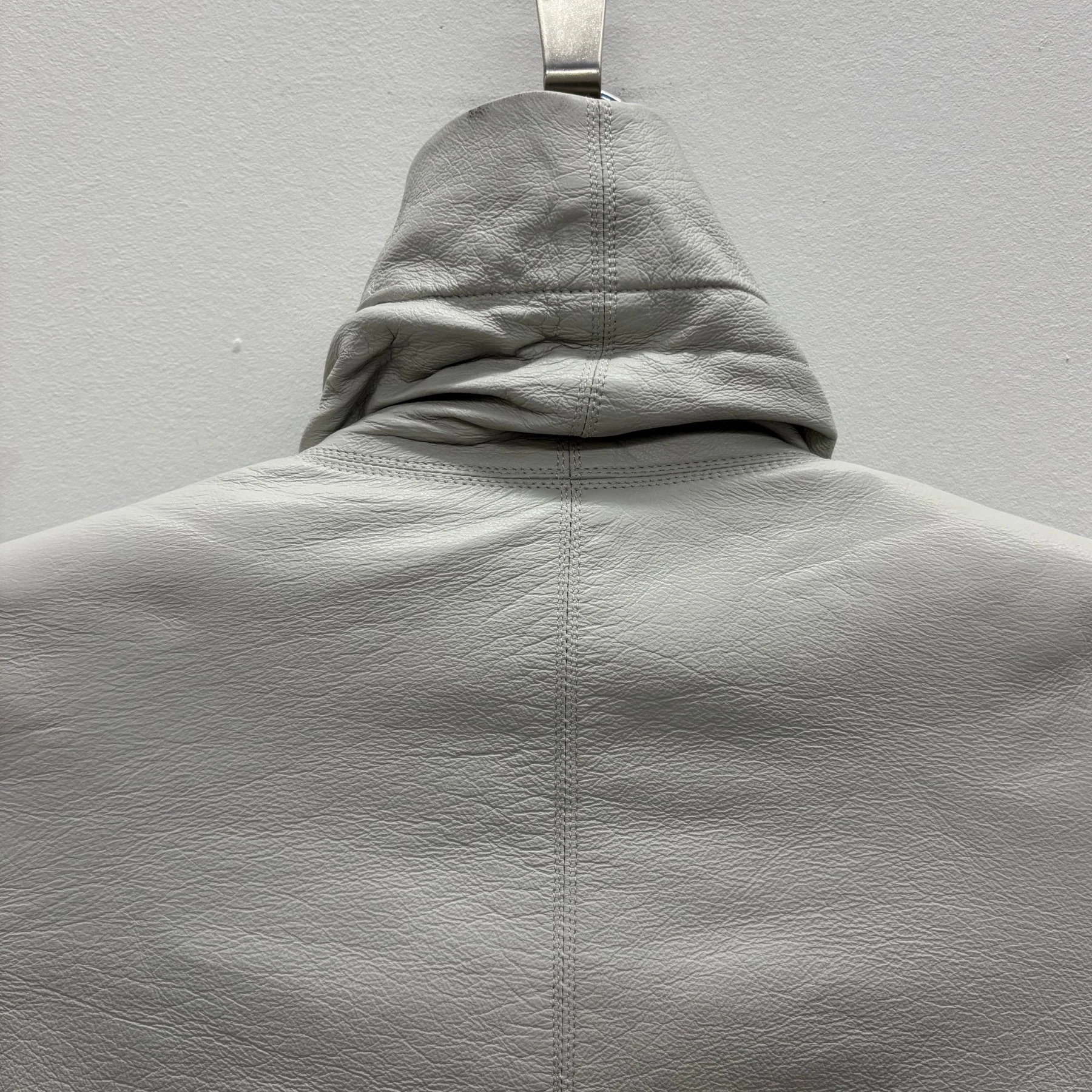 SS17 Rick Owens ‘WALRUS’ Dinge Biker Jacket - Image 10