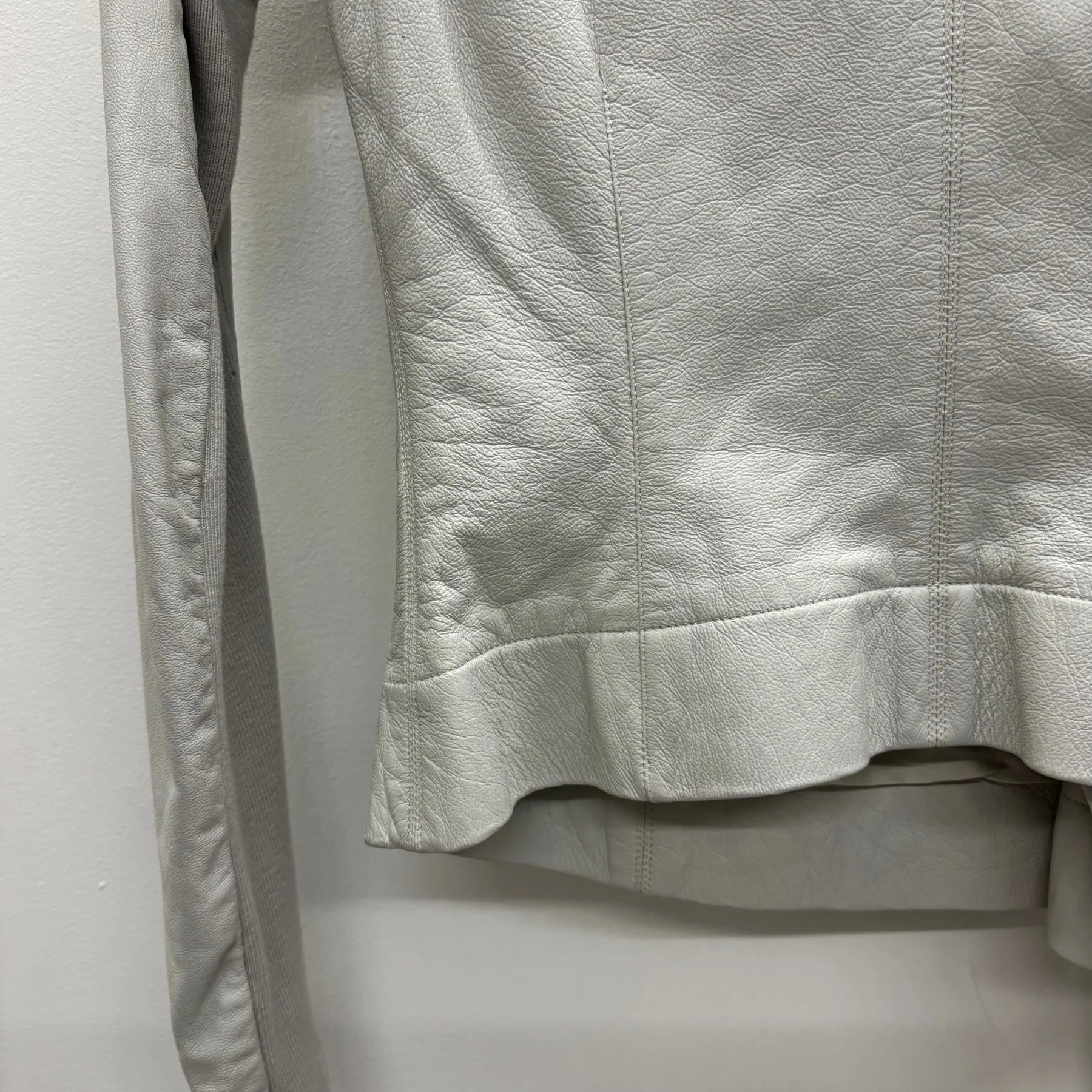SS17 Rick Owens ‘WALRUS’ Dinge Biker Jacket - Image 12