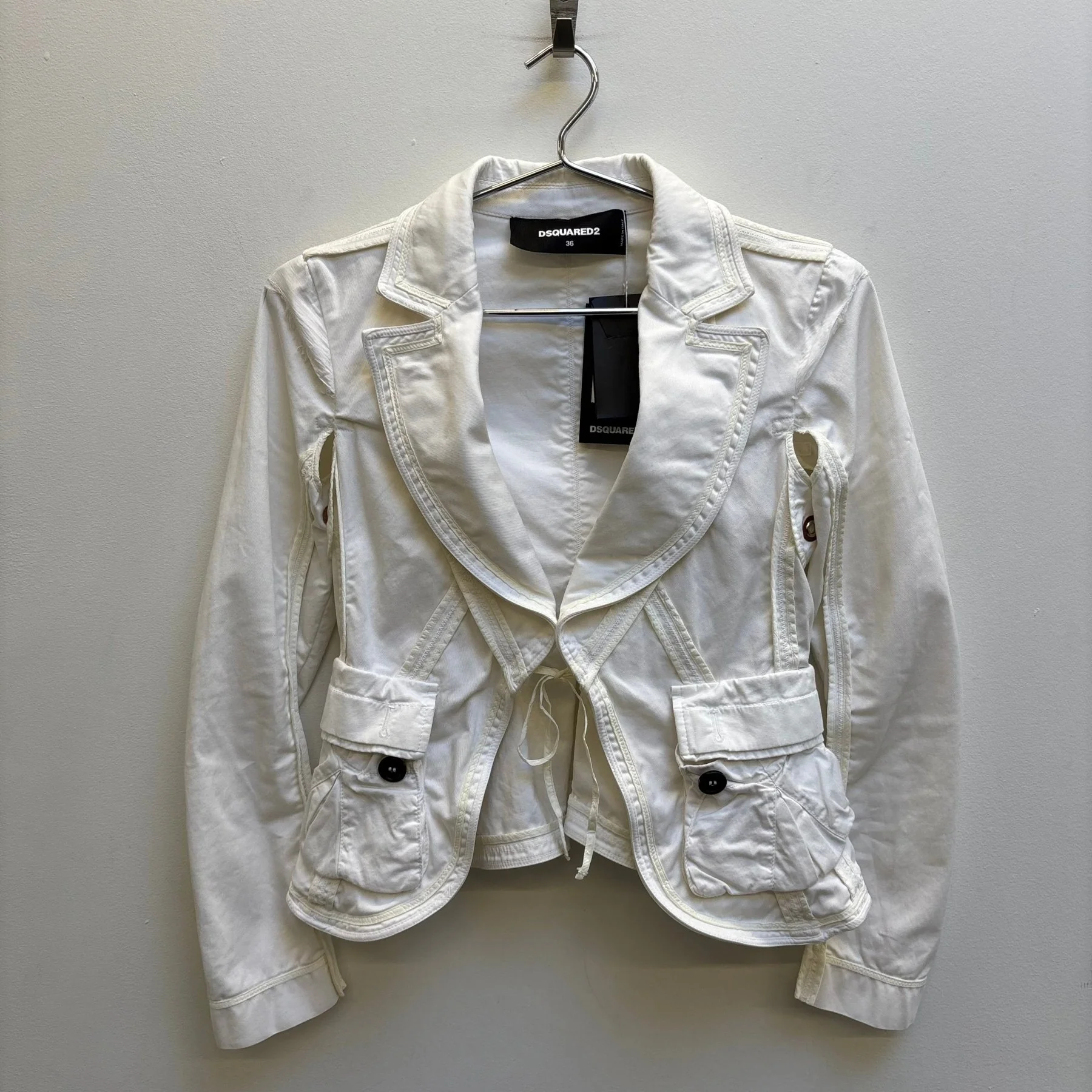 SS19 Dsquared2 Deconstructed Blazer