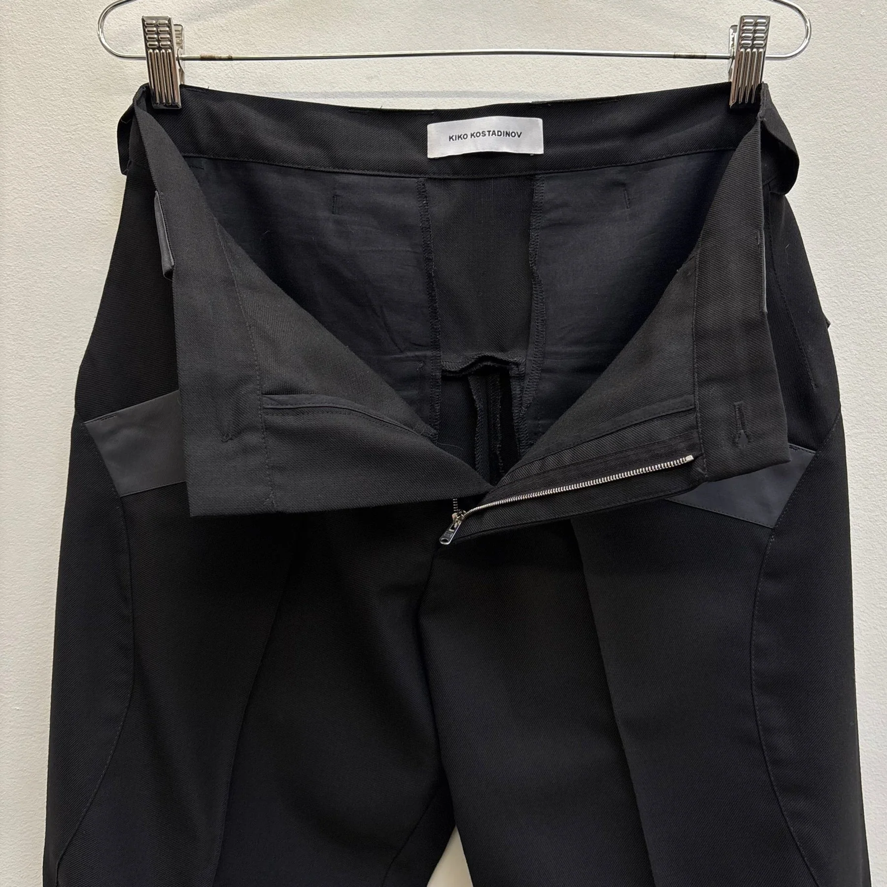 SS20 Kiko Kostadinov Wool Panelled Trousers - Image 12