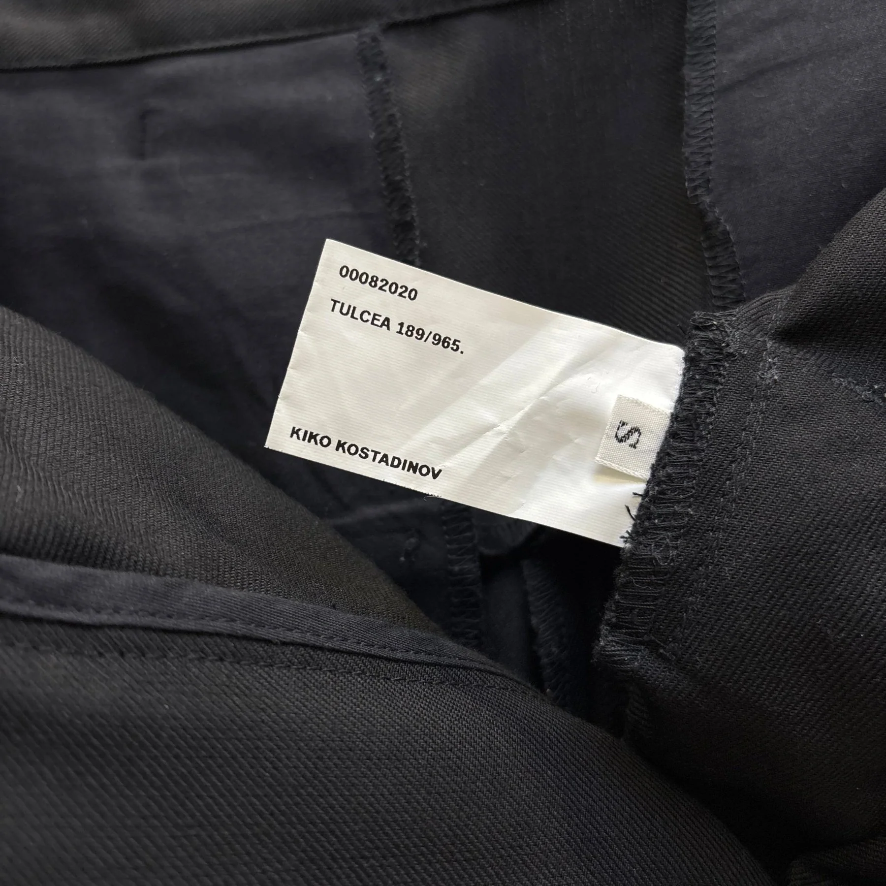SS20 Kiko Kostadinov Wool Panelled Trousers - Image 14