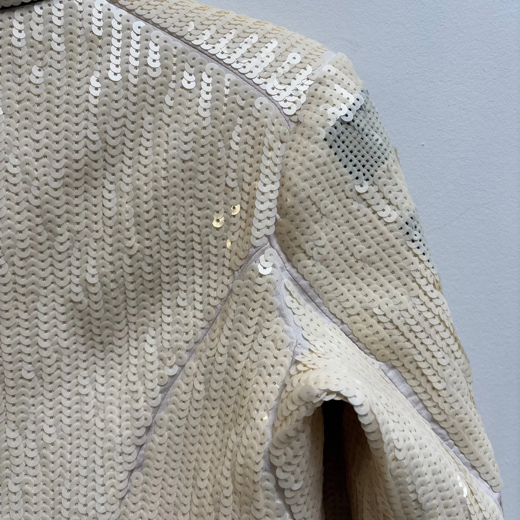 SS20 Rick Owens Tectual Sequin Blazer - Image 9