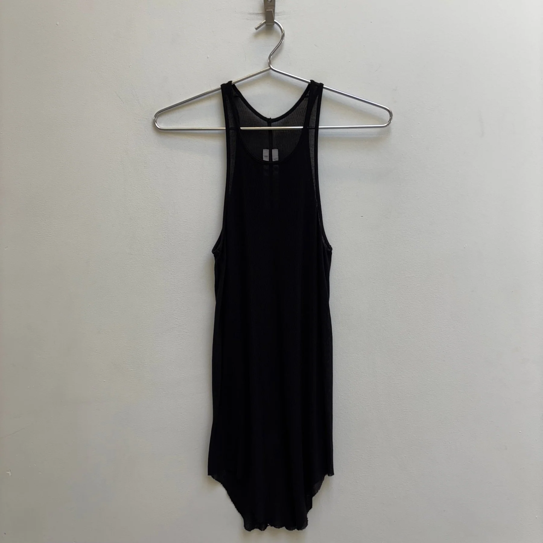 SS21 Rick Owens ‘PHLEGETHON’ Ribbed Tank Top