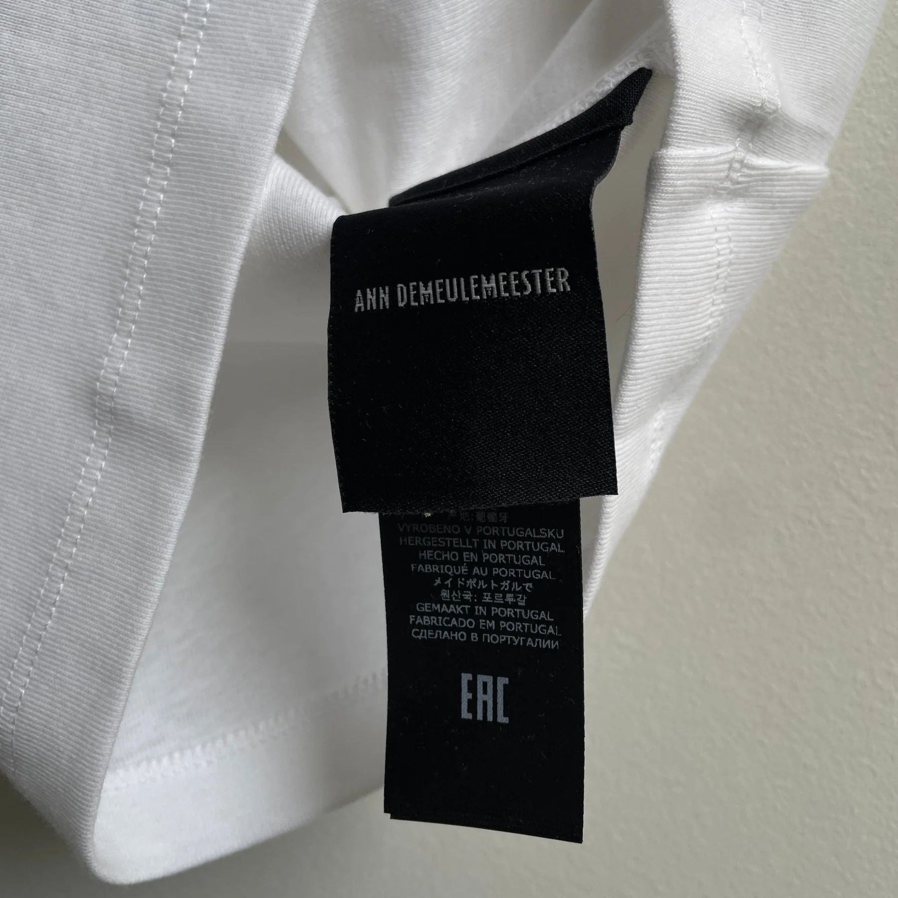 SS22 Ann Demeulemeester “Holy” Tank Top - Image 8
