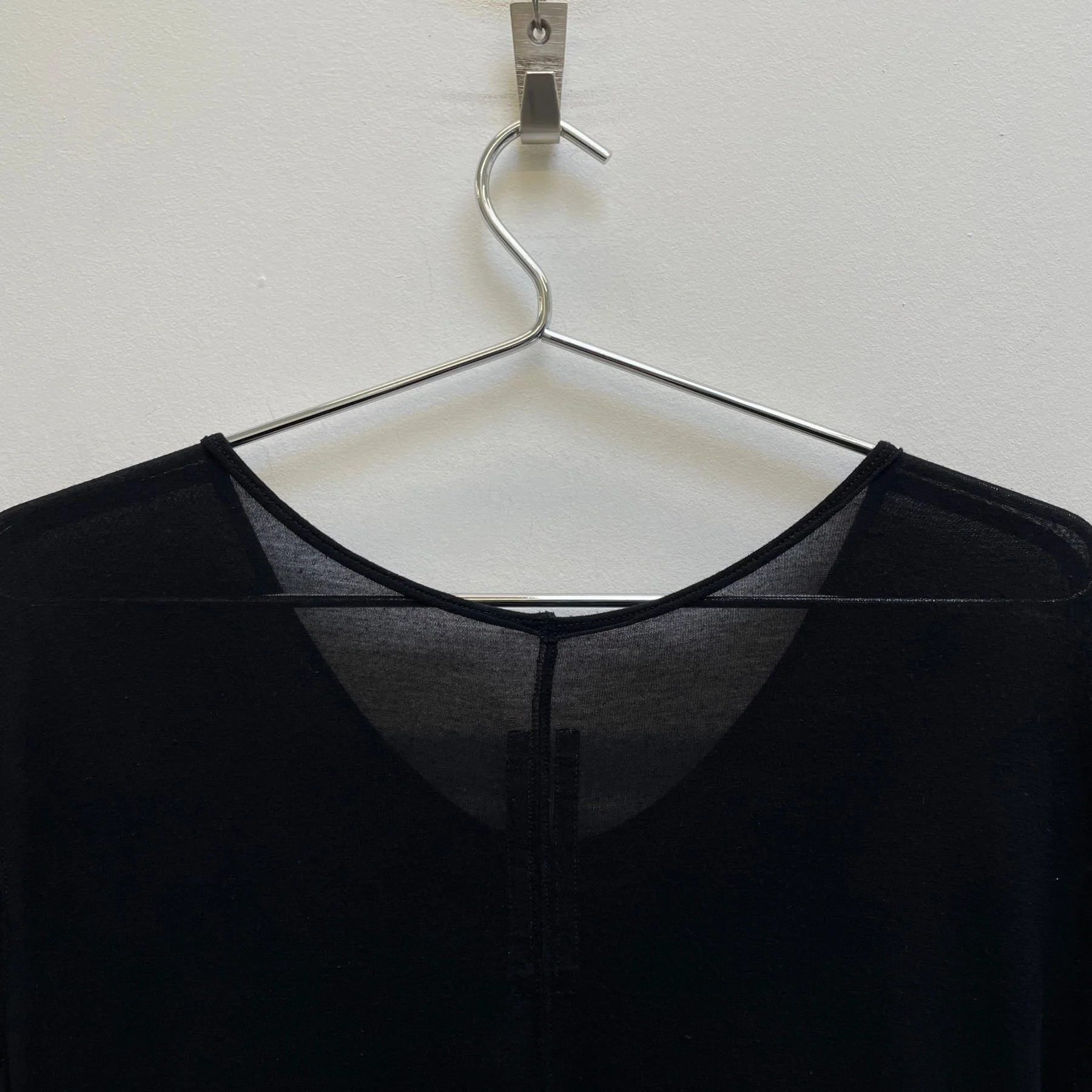 SS22 Rick Owens “FOGACINE” V-neck T-Shirt - Image 6