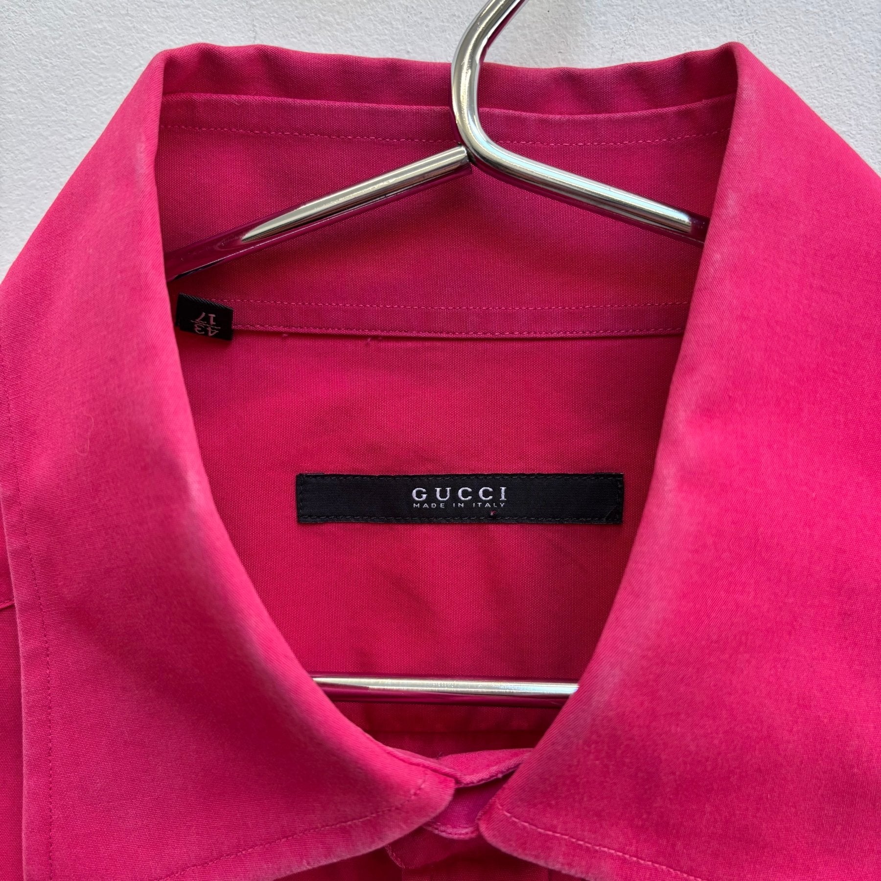 SS99 Gucci by Tom Ford Pink Button Up Blouse - Image 8