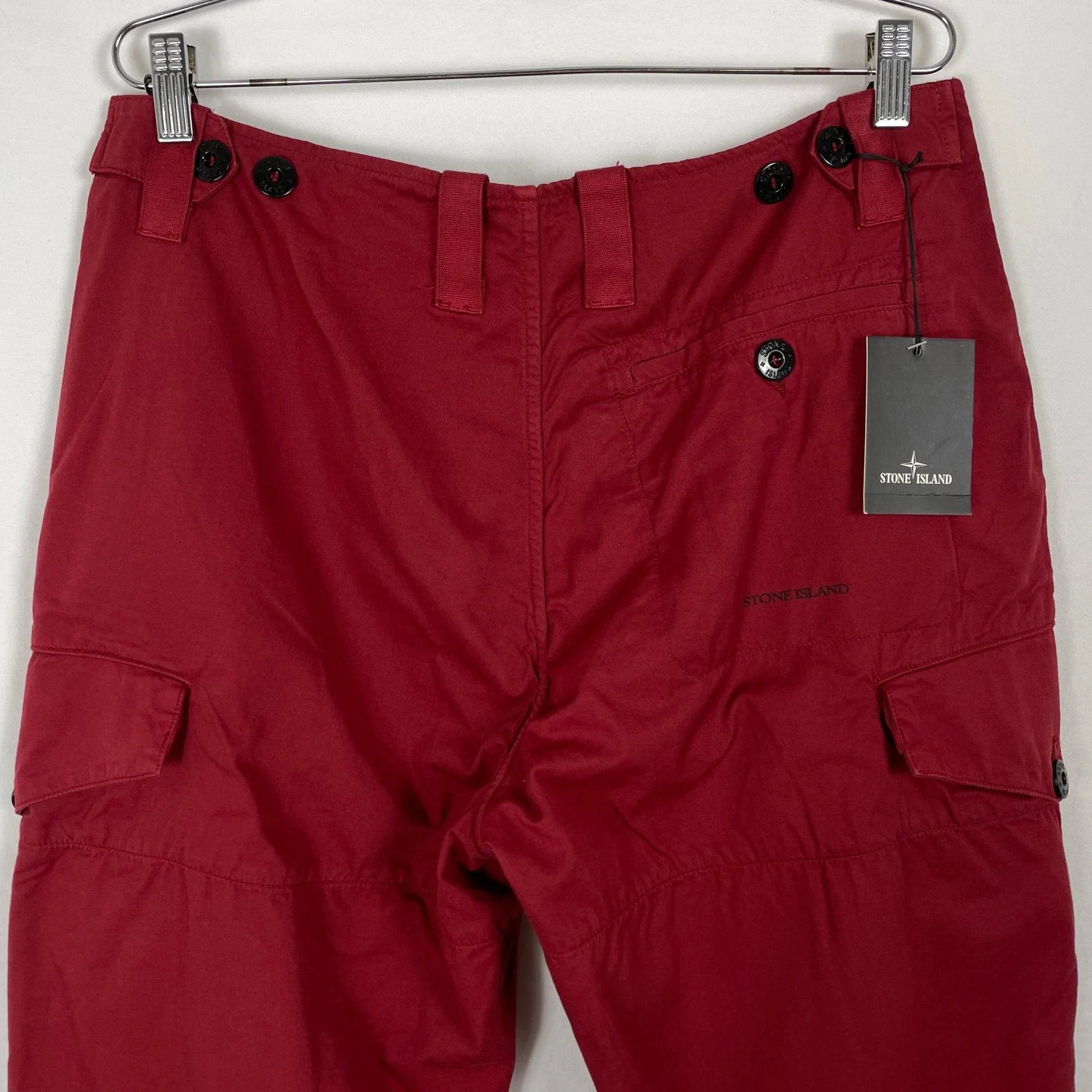 Stone Island Lined Military Cargo Pants - Image 2