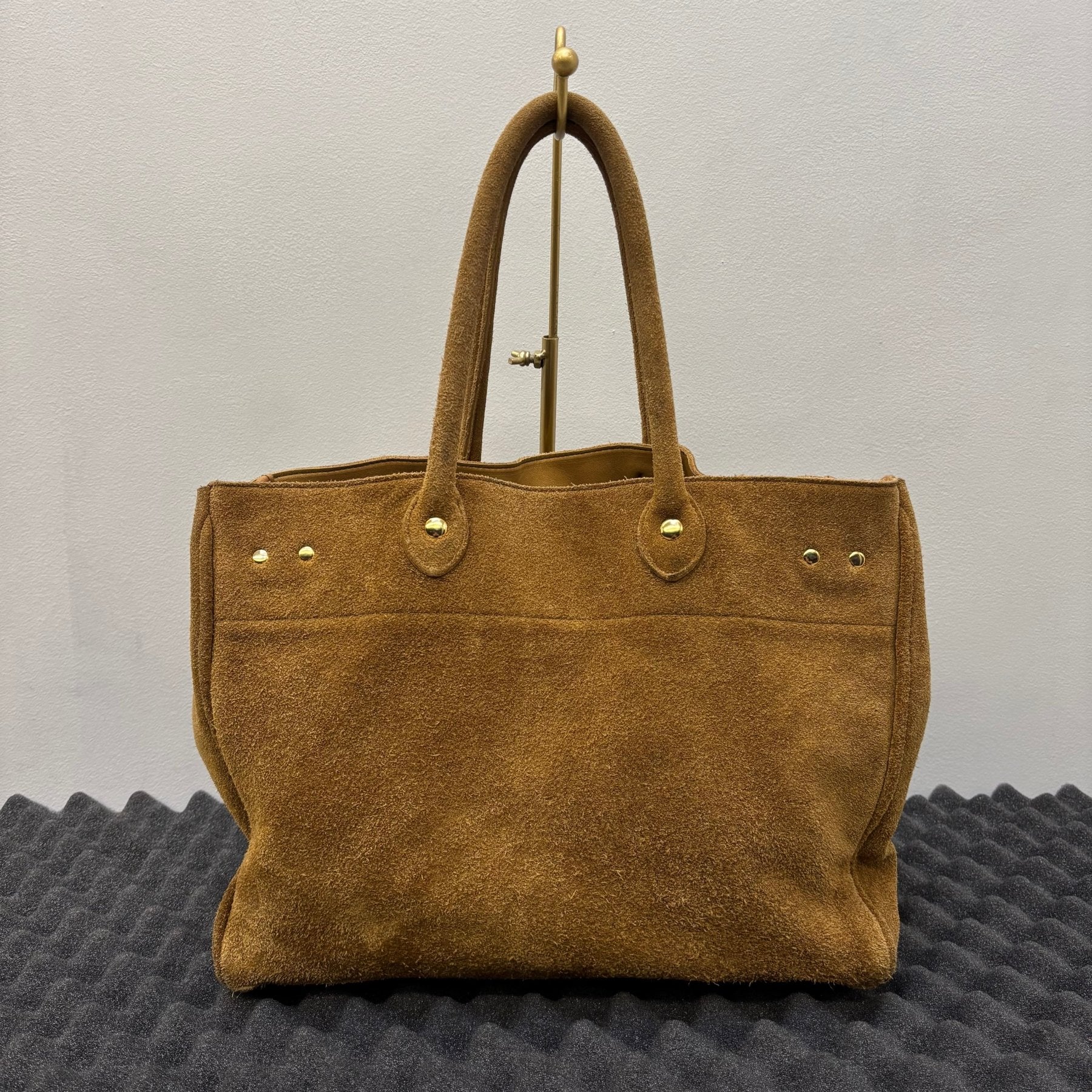 Sita Parantica Suede Leather Firkin Handbag - Image 2