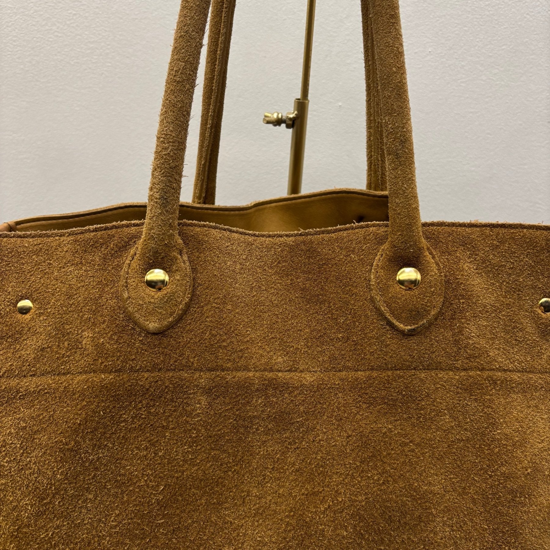 Sita Parantica Suede Leather Firkin Handbag - Image 6