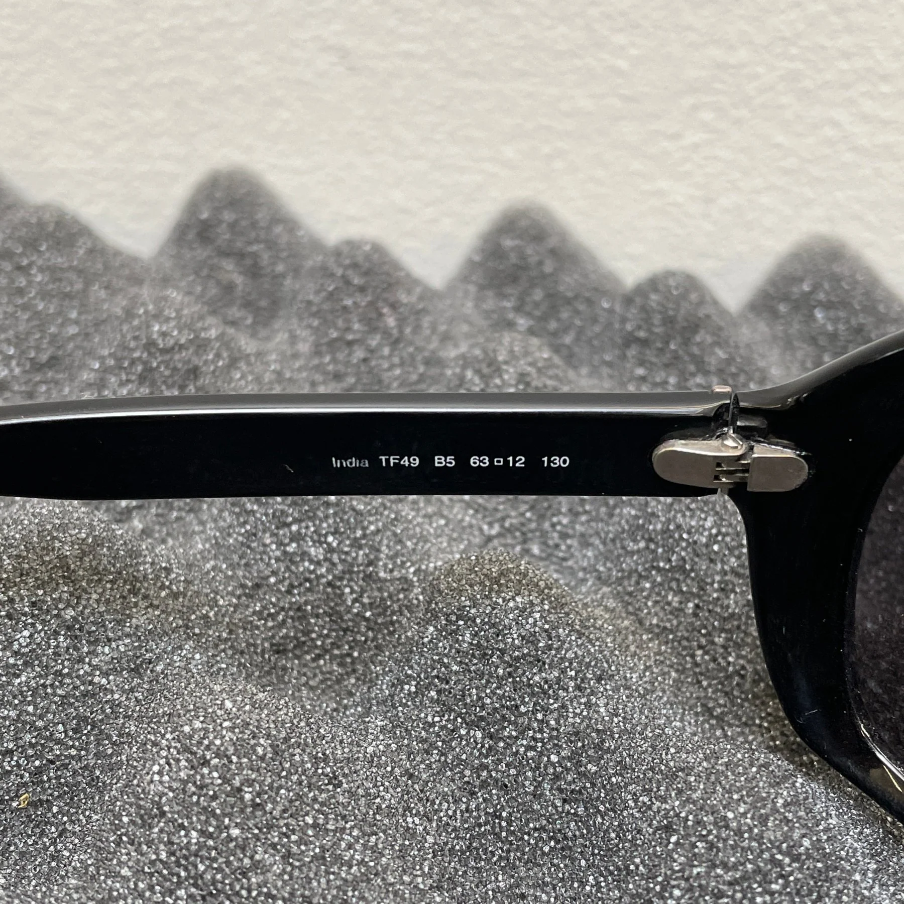 Tom Ford TF49 Black Sunglasses - Image 6