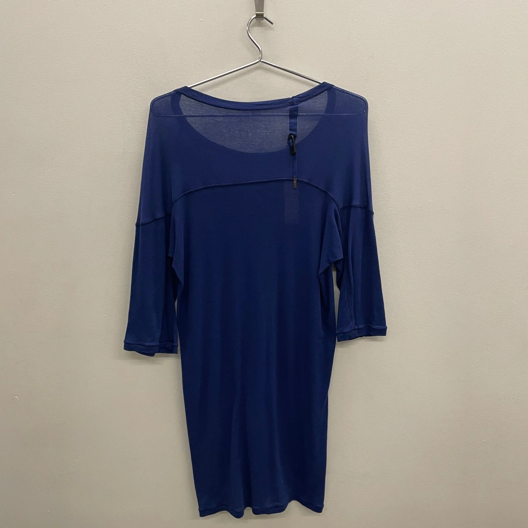 Boris Bidjan Saberi Nuclear Blue Surgical Stitch Tee - Image 2