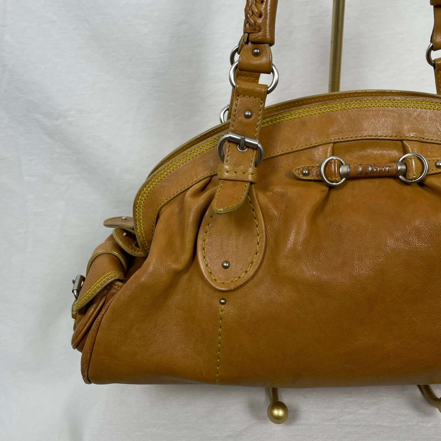Vintage Christian Dior "My Dior Frame" Bag - Image 3