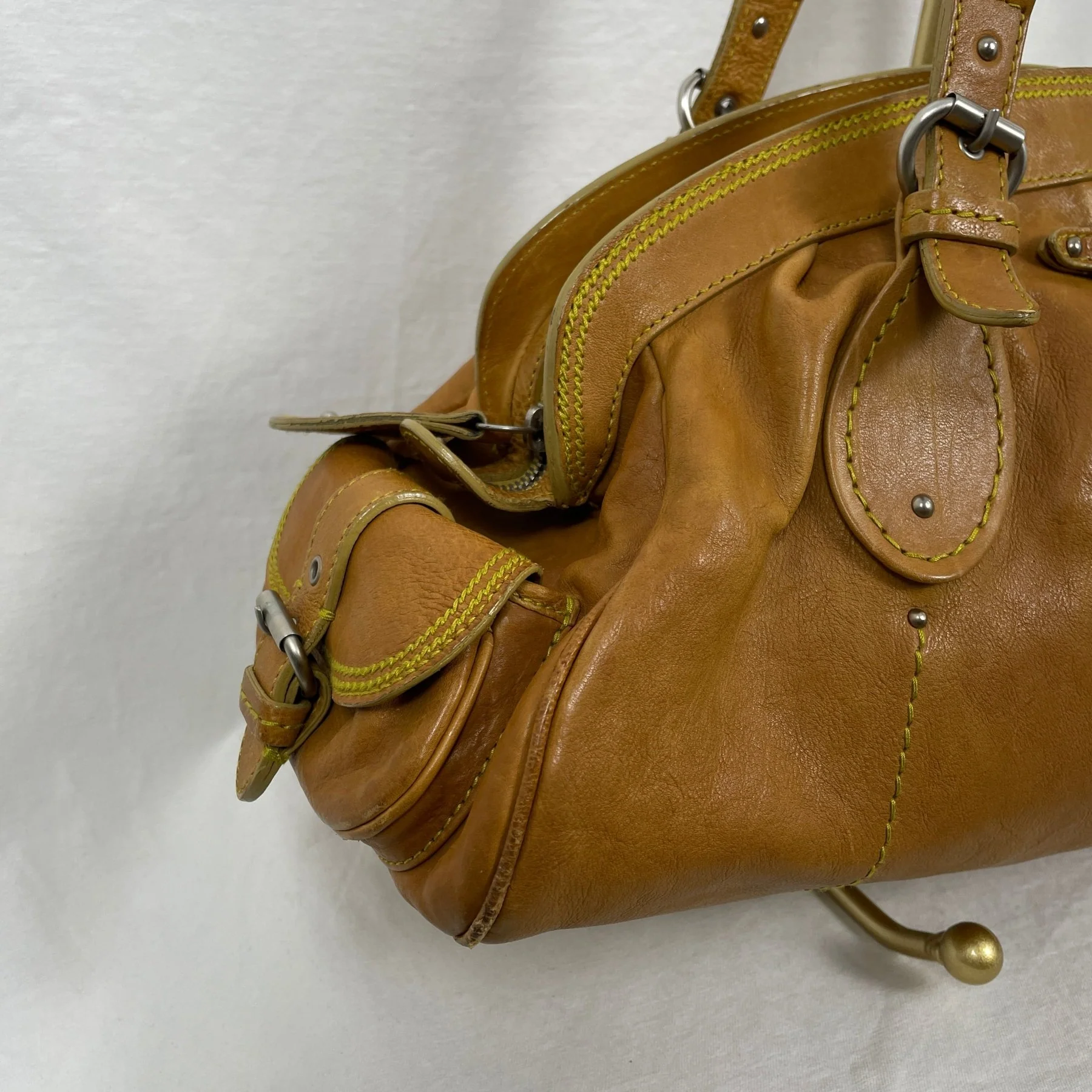 Vintage Christian Dior "My Dior Frame" Bag - Image 4