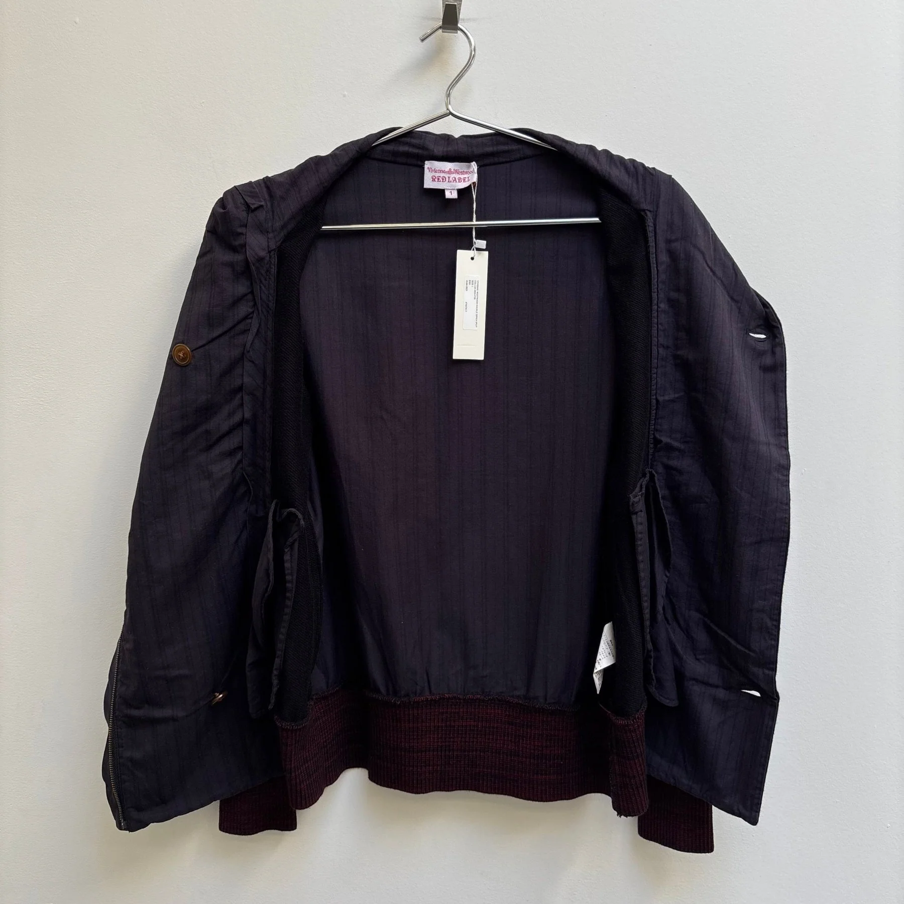 Vivienne Westwood Double Zipper Split Collar Sweater - Image 10