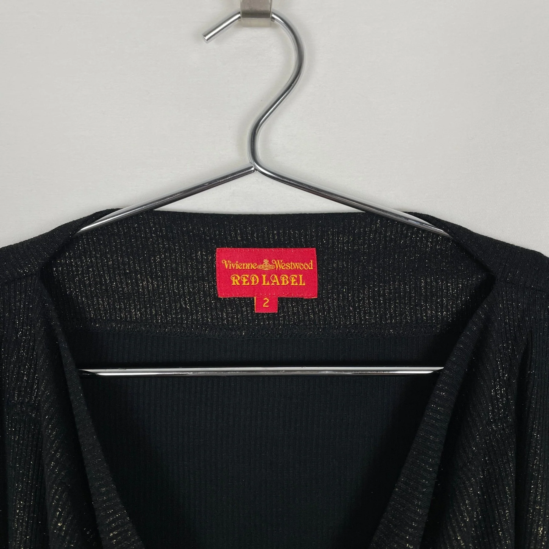 Vivienne Westwood Red Label Glitter Poncho - Image 4