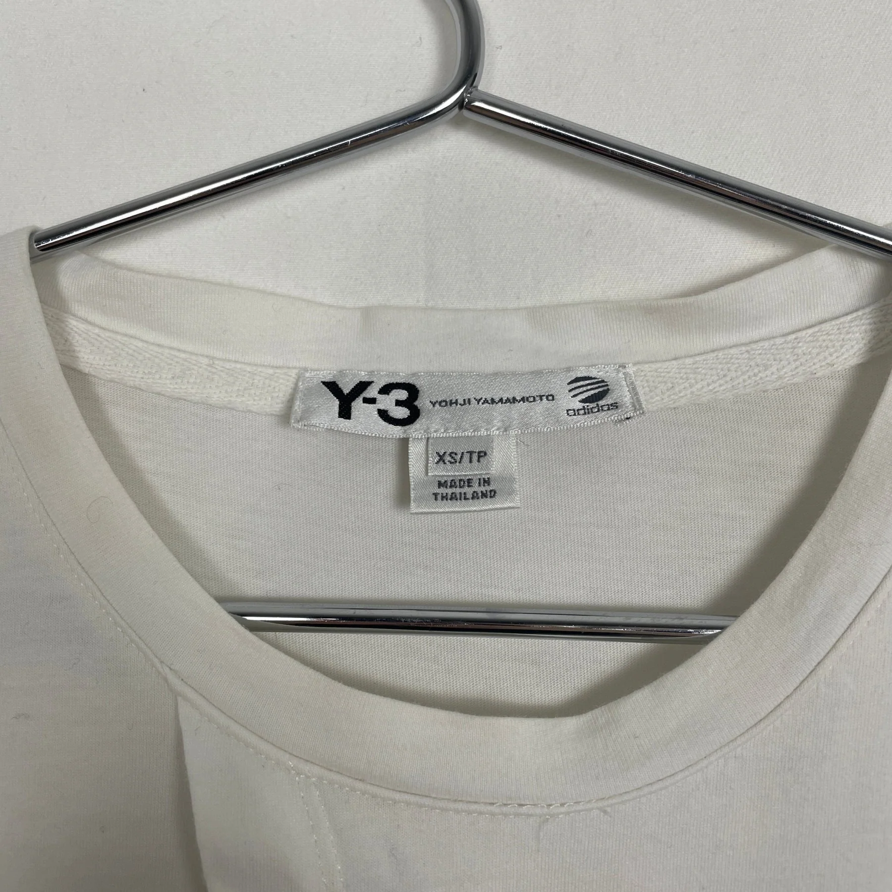Y-3 Asymmetric Overlap T-Shirt - Image 7