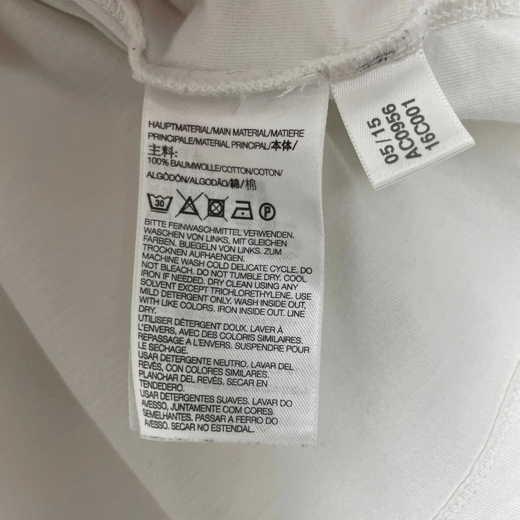 Y-3 Asymmetric Overlap T-Shirt - Image 8
