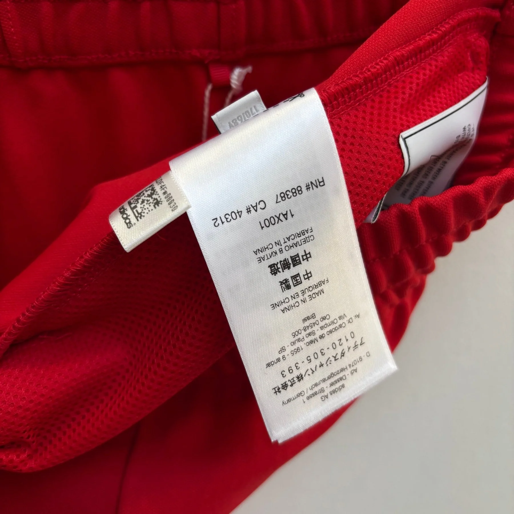 Y-3 Red Trackpants - Image 10