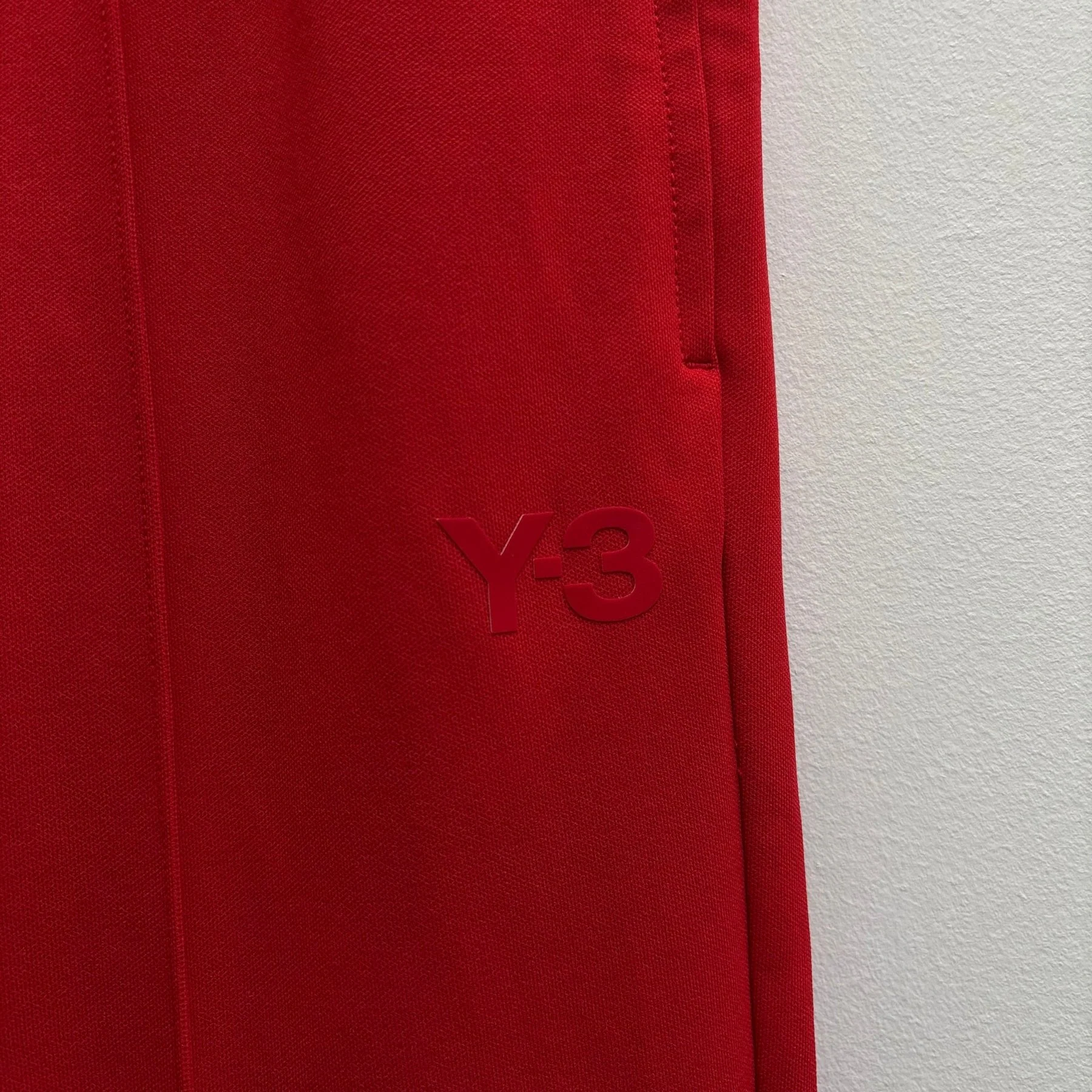 Y-3 Red Trackpants - Image 6