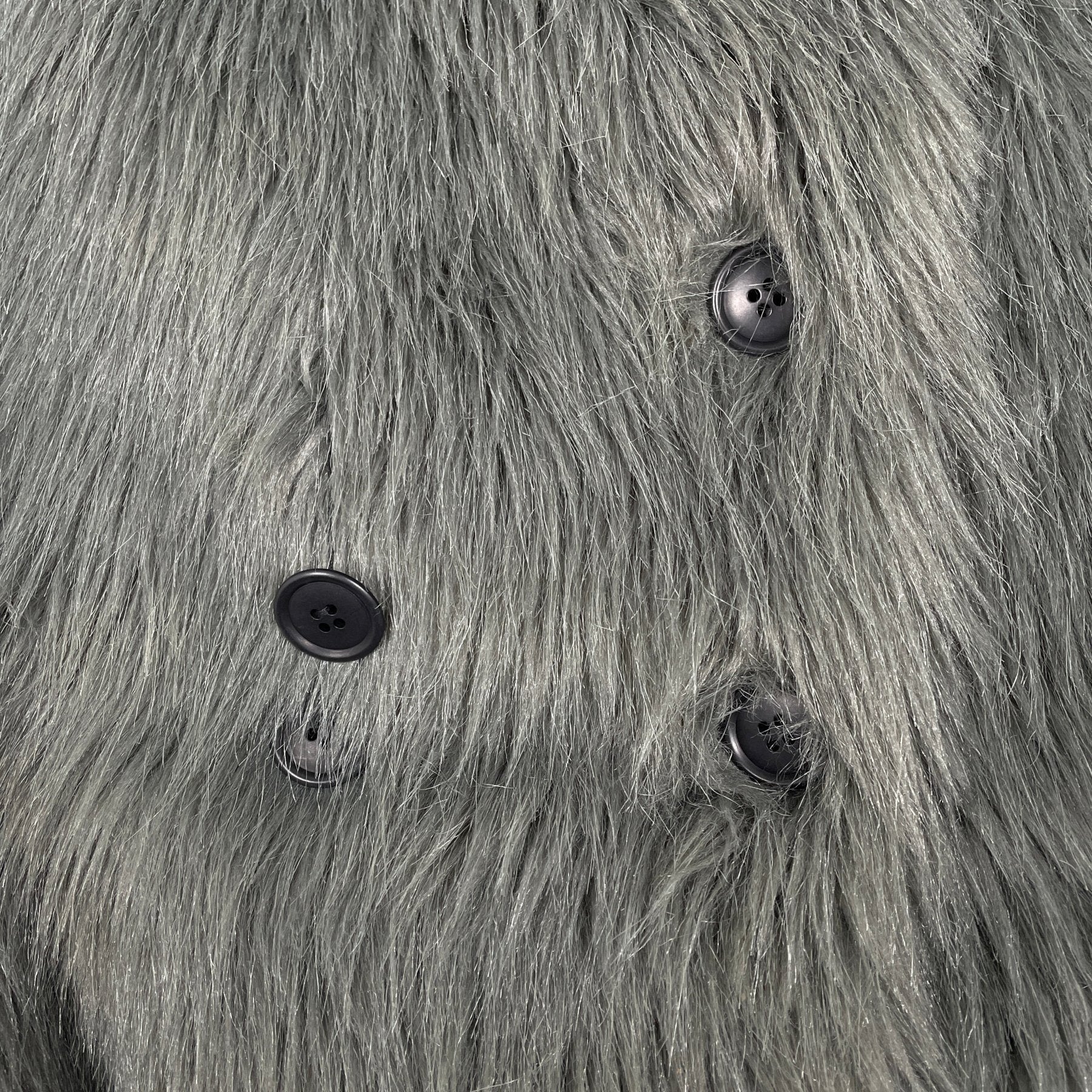 Y-3 Yohji Yamamoto Faux Fur Cape - Image 3