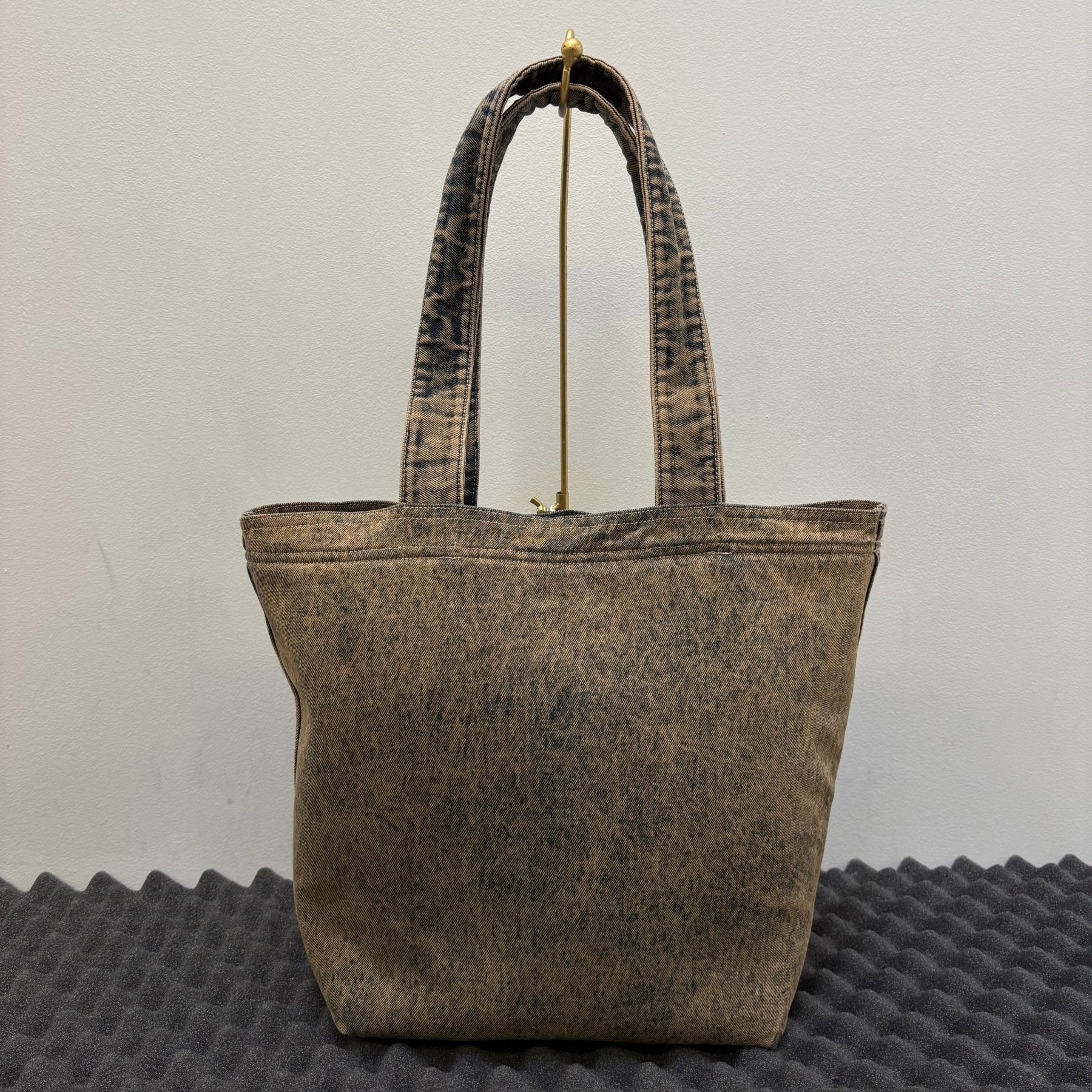 Y/Project Paris’ Best Distressed Denim Tote Bag - Image 2