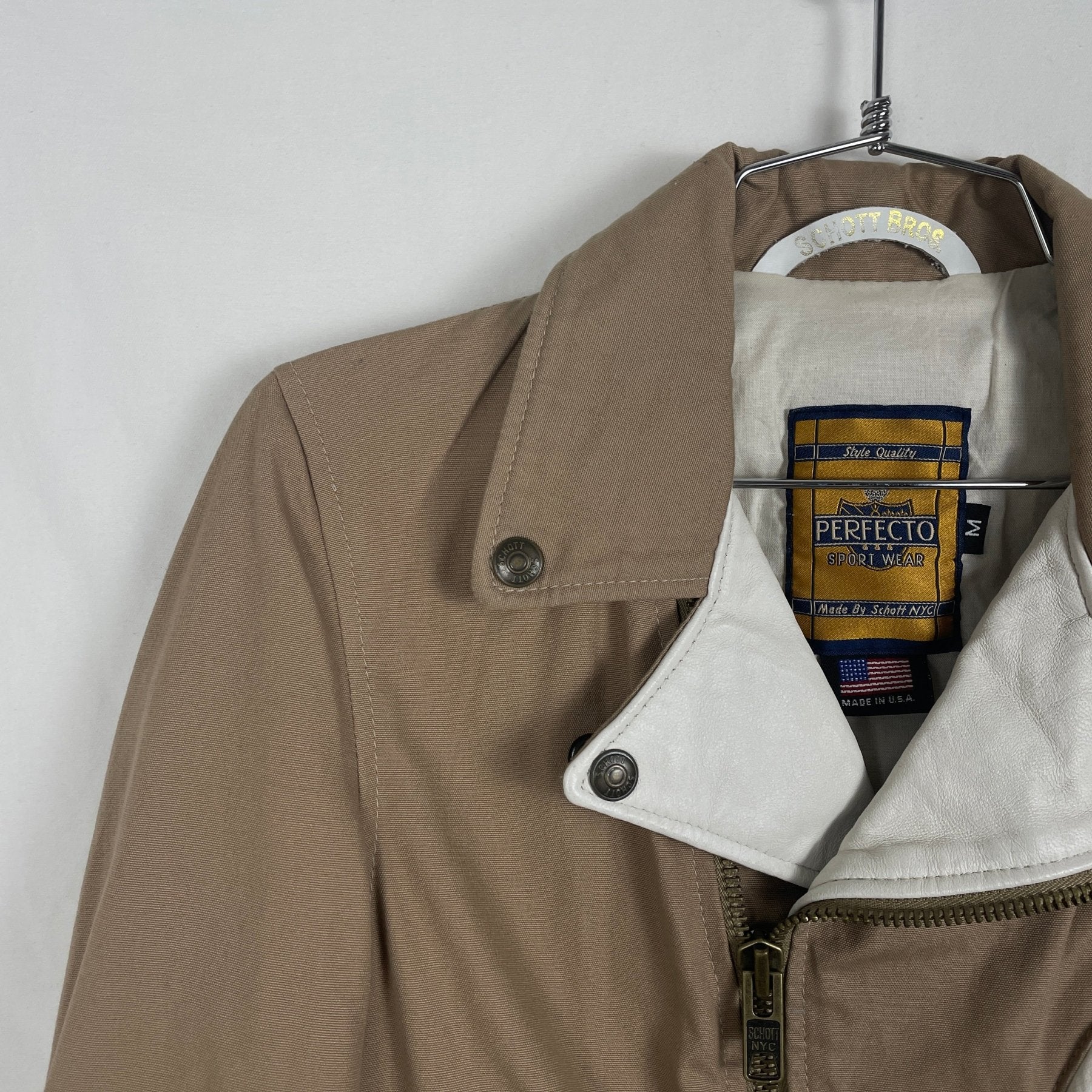 Yohji Yamamoto X Schott Nyc Biker Jacket - Image 3
