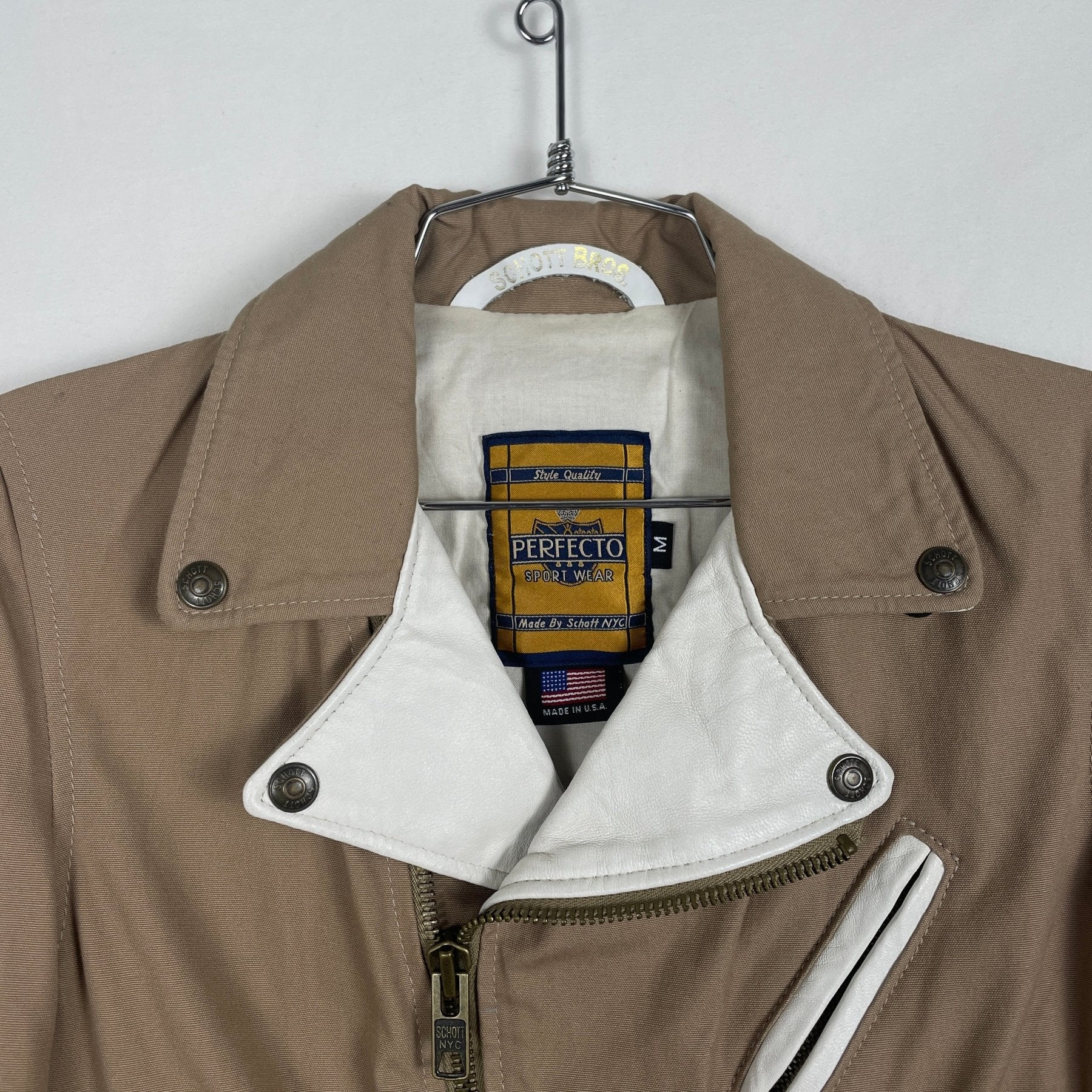 Yohji Yamamoto X Schott Nyc Biker Jacket - Image 4