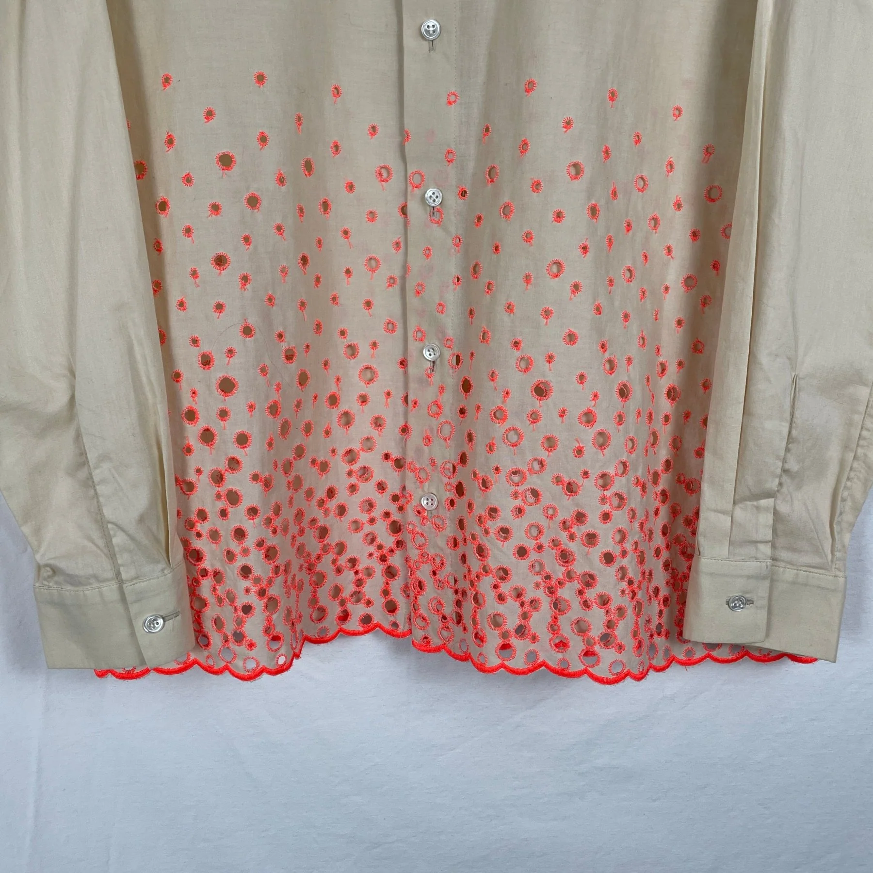 Yuji Yamada Hole Button Up Shirt - Image 3
