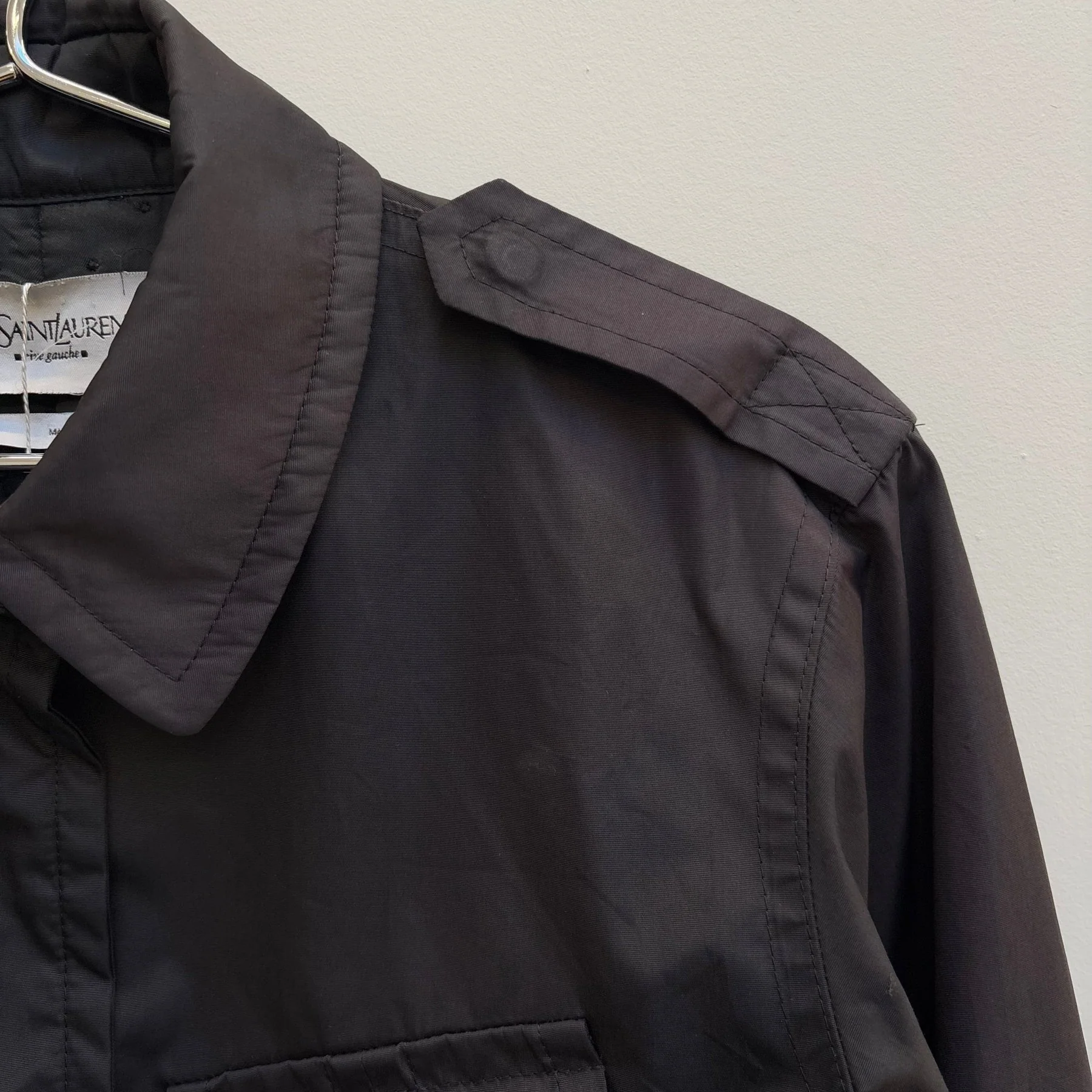 Yves Saint Laurent By Tom Ford Nylon Military Jacket - Image 4